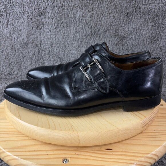 Magnanni Marco II Single Monk Strap Mens 12 Leather Dress Shoe Made in Spain - Picture 1 of 11